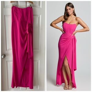 Showpo Abigail Bodice Tie Dress